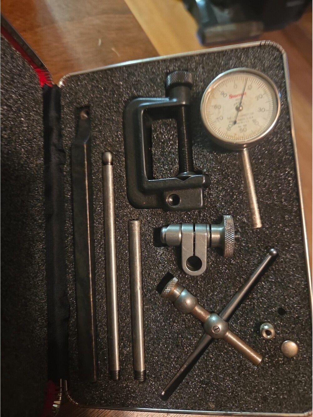 Starrett 196A1Z Universal Back Plunger Dial Indicator